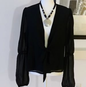 Shoedazzle Black Blouse